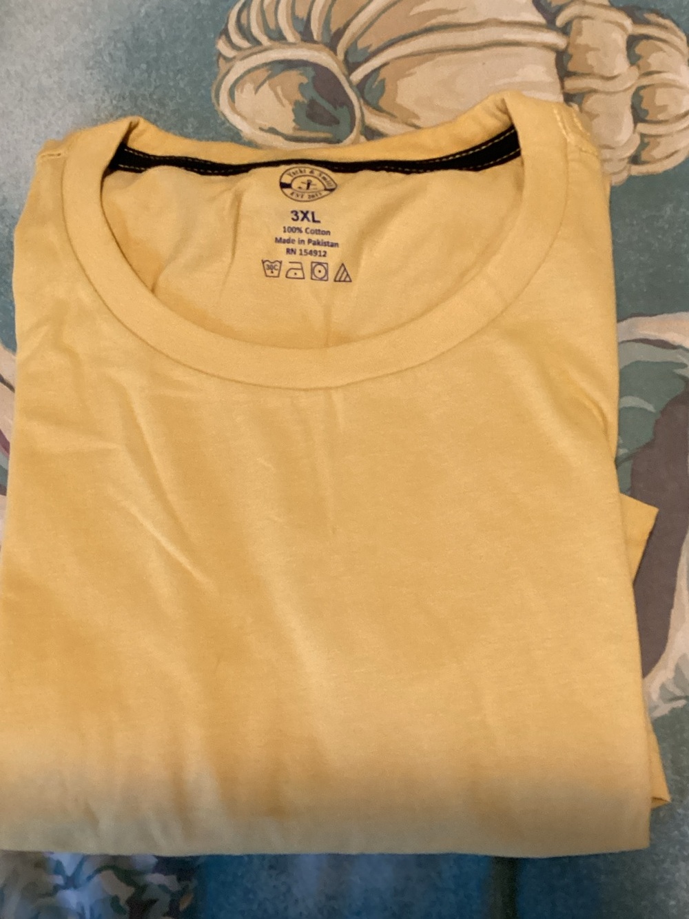 Men's Short Sleeve Tees - Brown, Mint, Black, Blue, Yellow - Picture 6 of 6